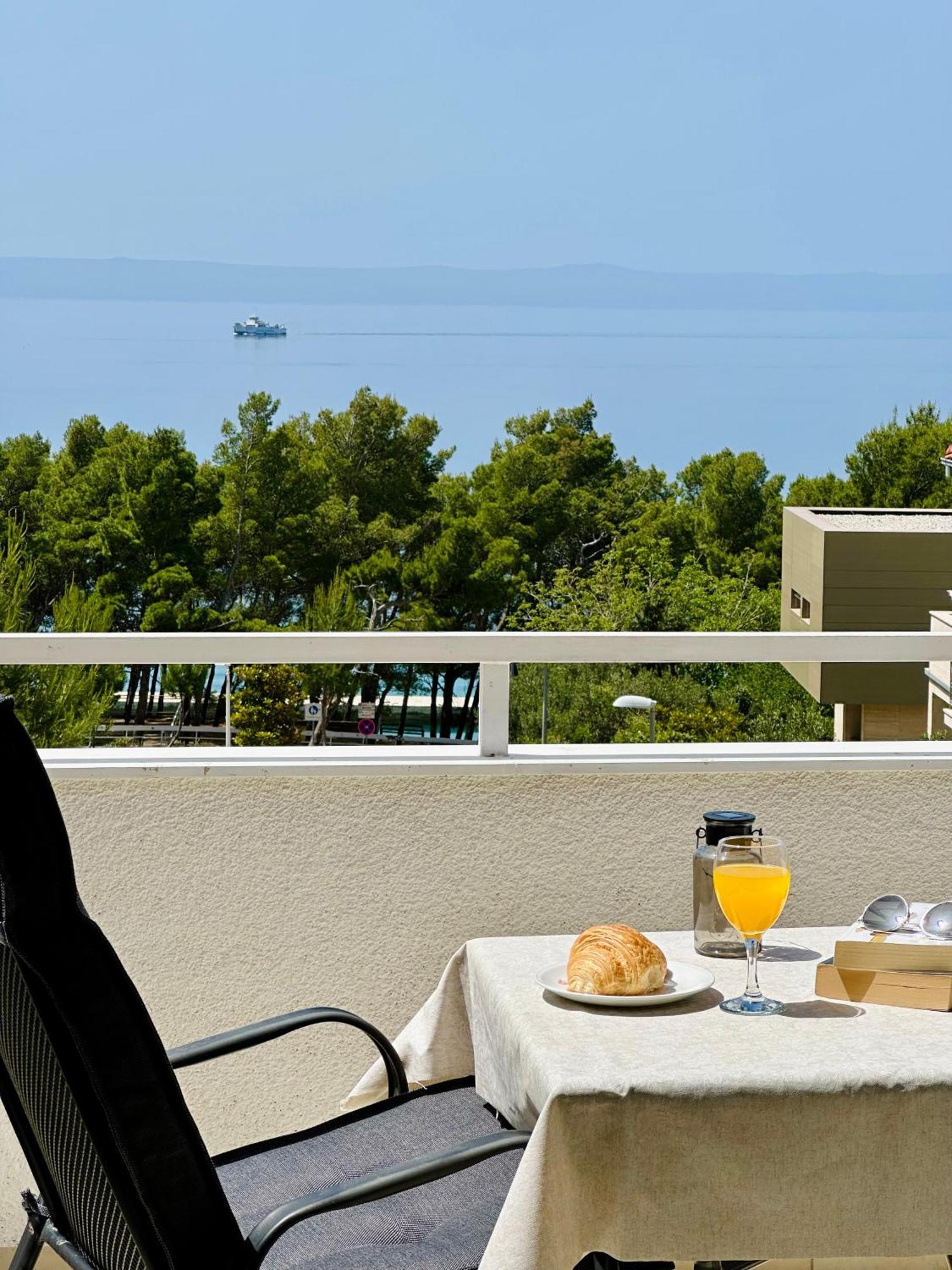 Penthouse Studio With Sea View Makarska Ngoại thất bức ảnh