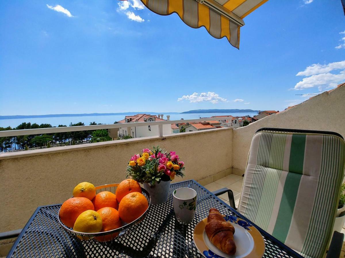 Penthouse Studio With Sea View Makarska Ngoại thất bức ảnh